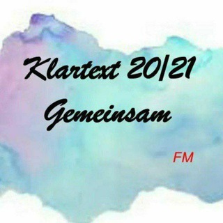 Klartext20/21-Gemeinsam 👍🏻Info-kanal🔝🖤🤍❤️