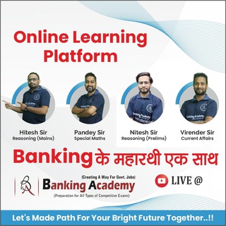 📚✍️ Online Learning Platform – Banking Academy (BANK – SBI – IBPS – INSURANCE – RBI – LIC- RRB) 📚✍️
