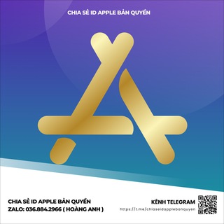 Chia Sẻ ID Apple Bản Quyền 🇻🇳