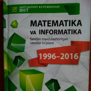 Matematikadan darslik yechimlari
