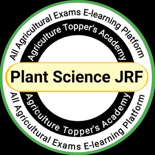Plant science JRF SRF NET ( agri Toppers Academy)