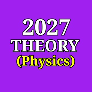 2027 Theory (PHYSICS - Samitha Rathnayake)