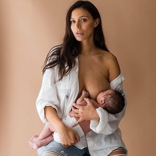 Lovely Breast Feeding Mom
