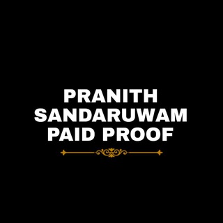 Pranith Sandaruwan Proof